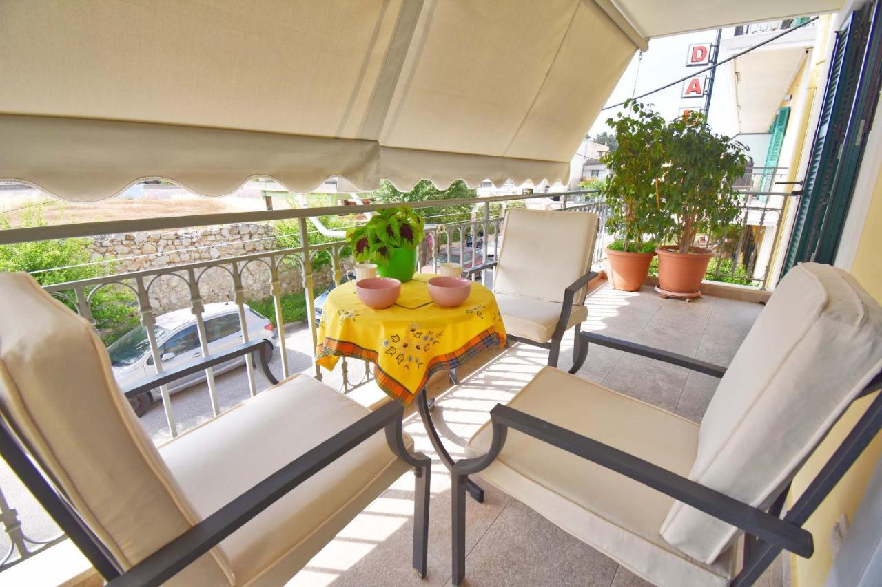 Appartamento Casa Contessa In Garitsa - High Speed Wifi Anemomylos Esterno foto
