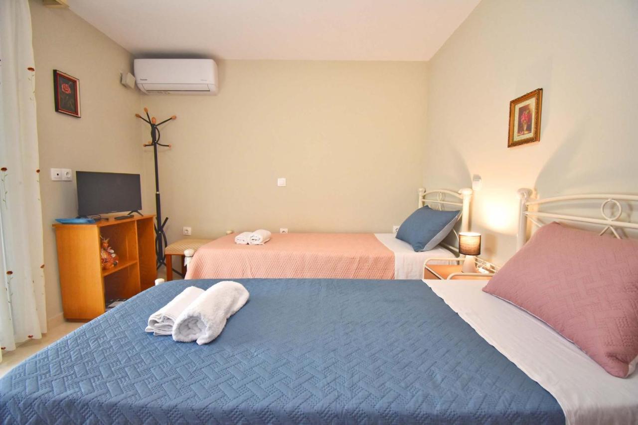 Appartamento Casa Contessa In Garitsa - High Speed Wifi Anemomylos Esterno foto